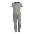 thumbnail image 3 of Umbro, Adult Mens, 2-Piece Tee Shirt and Sleep Shorts Pajamas Set, Sizes S-2XL, 3 of 5