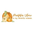 thumbnail image 3 of Reed, Tara 24x12 Black Modern Framed Museum Art Print Titled - Pumpkin Spice Season panel I, 3 of 5
