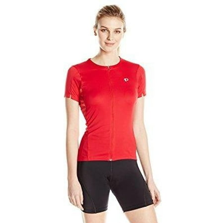 Ride Print Jersey - pearl izumi - ride women's select printed jersey, crimson stripe, medium