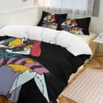 thumbnail image 2 of The Nightmare Before Christmas Consistent Comfort Durable Thread Weave Soft Zipper Duvet Cover Sets Machine Wash Safe, 2 of 5