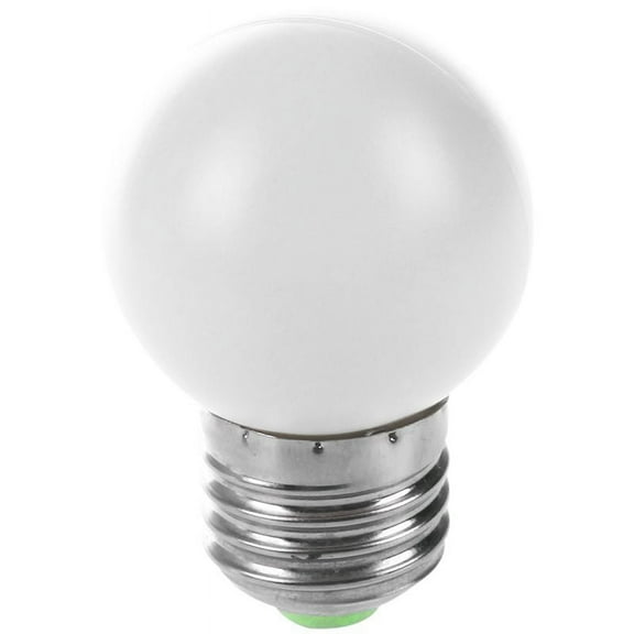E27 LED Light White Bulb Plastic Bulb (0.5W Power, White)