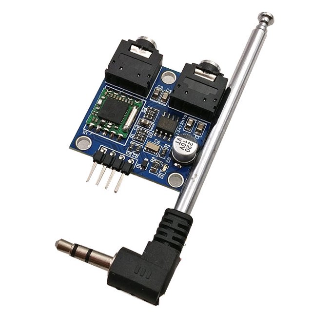 1 Uds TEA5767 módulo de Radio FM módulo de Radio estéreo para Arduino 76-108MHZ circuito AGC de frecuencia con antena de Cable gratis