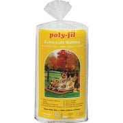 Fairfield X904 Extra-Loft Bonded Polyester Batting-Queen Size 90''X108'' FOB: MI