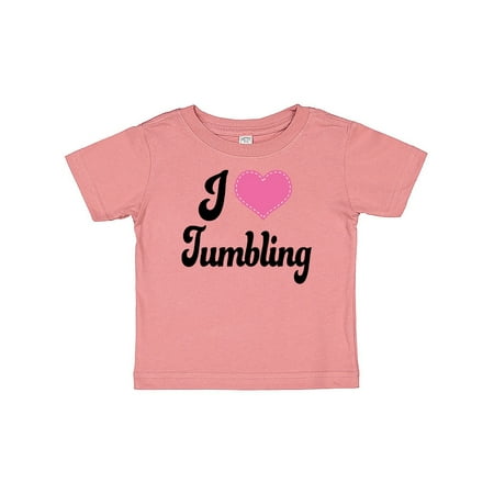 

Inktastic I Love Tumbling Gift Baby Girl T-Shirt