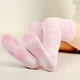thumbnail image 1 of Xiao Hua 2 pares de calcetines por encima de la rodilla, hasta la rodilla, para mujer, para cosplay, uso diario, color rosa, 1 of 2