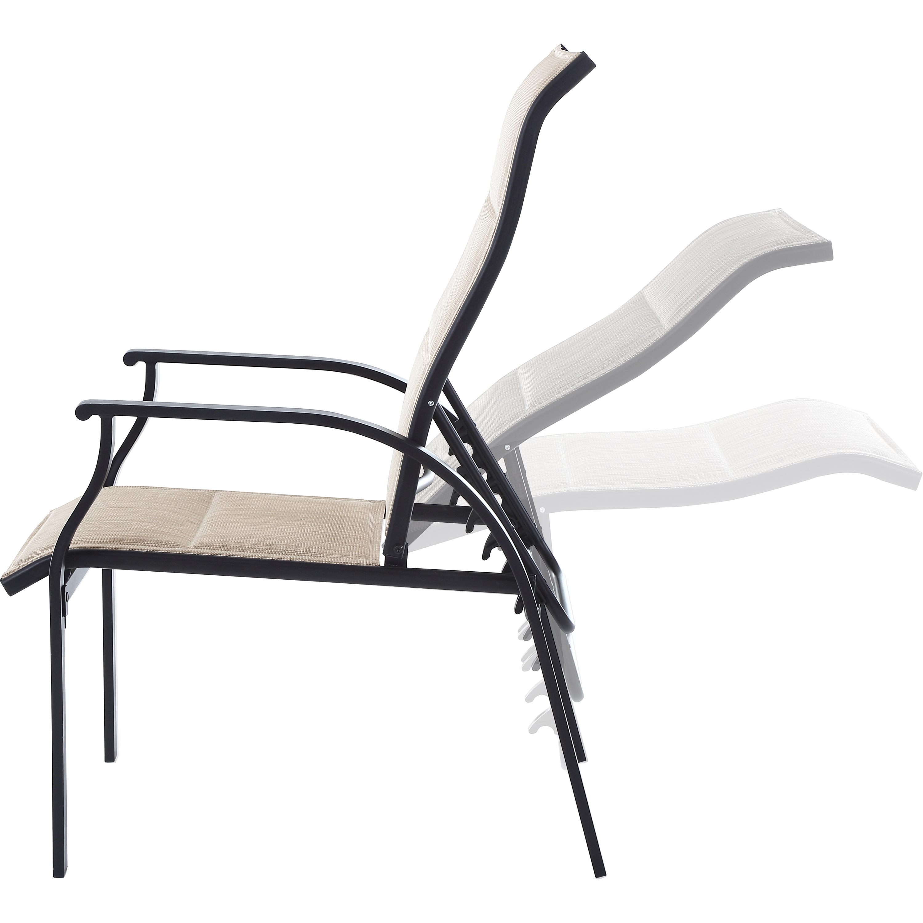 Mainstays Highland Knolls 5 Piece Outdoor Patio Furniture Chat Set Beige Walmart Com Walmart Com
