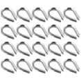 thumbnail image 4 of MasteelfCA 20 Pcs Tube de Corde en Acier Inoxydable, Câble Robuste, 4 of 7