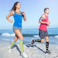thumbnail image 4 of 6 Pairs Copper Compression Socks for Women & Men Circulation 15-20 mmhg - Better Blood Flow, Swelling, Best Support for Medical, Running, Nursing, 4 of 7
