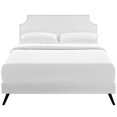 thumbnail image 5 of Corene King Platform Bed with Round Splayed Legs, 5 of 8