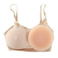 thumbnail image 2 of Sujetador de bolsillo con pechos falsos de silicona ajustable para mastectomía y travestismo METRO, 2 of 9