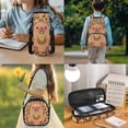 thumbnail image 3 of Bulopur Cute Kids 17 Inch Backpack Set, 4 Piece Capybara Print School Bookbag with Lunch Box, Water Bottle Holder and Pencil Case for Elementary, 3 of 8