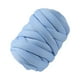 thumbnail image 2 of Hilo grueso de 500G Gloria Hilo tejido a mano Hilo de tubo Jumbo lavable supersuave Azul claro, 2 of 9