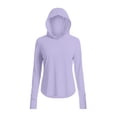 thumbnail image 6 of Livrdious UPF 50 Sun Shirt Hoodie for Women Lightweight Quick Dry Womens UV Protection Long Sleeve T-Shirt for Outdoor Activitys, 6 of 7