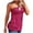 Hot Pink, variant on Womens Summer Tube Top Holiday Strapless Shirts Blouse Tanks Going Out Bandeau Tops Orange, Size S