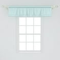 thumbnail image 2 of Ambesonne Retro Window Valance, Big Dots Circles Shabby, 54" X 12", Pale Blue White, 2 of 3