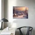 thumbnail image 3 of COMIO - Christmas Canvas Wall Art Decorations Christmas Winter Home Poster Picture Wall Decor Canvas Print,Framed for Living Room Bedroom, 3 of 4