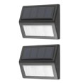 thumbnail image 4 of 2 Luces Con Energía Solar Para Exteriores Para Escaleras, Lámpara De Valla Led Automática 2 piezas Sharpla Luces de paso a prueba de agua, 4 of 8
