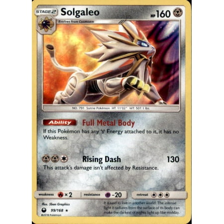 Pokemon Celestial Storm Solgaleo #99 (Best Nature For Solgaleo)