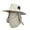 Beige, variant on Removable Sun Hat Dayan Summer Climbing Fishing Hat Outdoor Sun Hat Elastic Head Wraps for Women Men