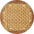 thumbnail image 1 of Ahgly Company Indoor Round Persian Brown Traditional Area Rugs, 3' Round, 1 of 4