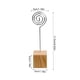 thumbnail image 5 of Ounissouiy Base de Lugar Titular de la tarjeta Buffet Reserva Picture Clip Stand Vacaciones Banquetes de boda Fiesta Ajuste de la Decoración del hogar Ronda, 5 of 6