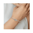 thumbnail image 3 of CZ Evil Eye Hamsa Adjustable Bracelet, 3 of 7