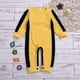 thumbnail image 3 of Baby Bruce Lee Suit, Newborn Baby Jumpsuit, 3 of 4