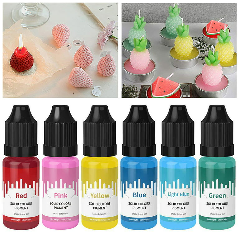 7 Colors Dye Colorant Set Slime Jewelry Making Skin Safe Liquid Resin  Pigments 10ml - AliExpress