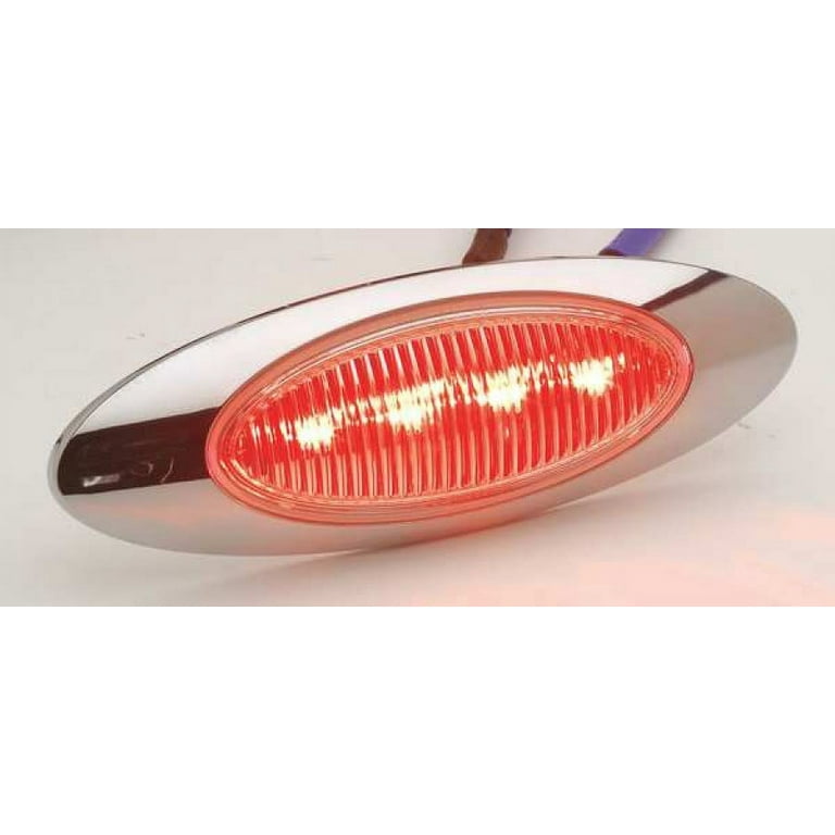 Grote 47772 Clr/Marker, M1 Lite Kit, Red W/ Clear Lens - Walmart.com