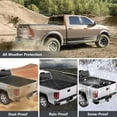 thumbnail image 4 of 5FT Tri-Fold Truck Beds Cover for 2019-2025 Ford Ranger Hard Solid Tonneau Cover, 4 of 14