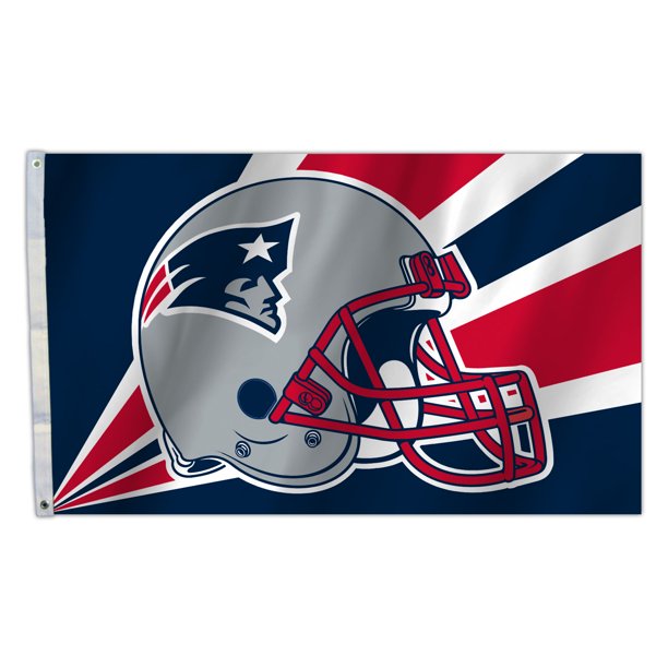 N E Patriots Helmet 3x5 Flag Walmart Com Walmart Com