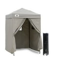 thumbnail image 4 of EAGLE PEAK Flex Ultra Compact 5x5 Pop-up Changing Room Canopy, Portable Privacy Cabana for Pool, Fashion Photoshoots, or Camping (Gray), 4 of 10