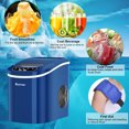 Costway Portable Compact ABS Electric small Ice Makers Machine Mini Cube 26lb/Day for homes
