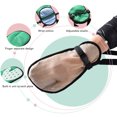 thumbnail image 3 of Hand Restraint Mitt, Adjustable Restraint Glove Gray Soft Mesh  For Elderly For Wheelchair, 3 of 8