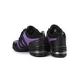 thumbnail image 3 of Gomelly Womens Dancing Shoes Athletic Sneakers Breathable Jazz Shoes Black Purple 8, 3 of 7