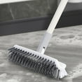 thumbnail image 3 of Brosse à Récurer Extensible pour Salle de Bain, Brosse de Nettoyage avec Manche Réglable et Poils Rigides pour Évier Mural Baignoire, 50 X 11 Pouces, 3 of 7