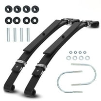 Kojem Pair Rear Leaf Springs Fit for 1982  Club Car DS,Golf Cart 3 Leafs/Set of 2 Heavy Duty