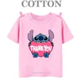 thumbnail image 3 of Camiseta de algodón de verano 2024 con múltiples diseños de anime Lilo Stitch, camisetas para niños y niños, camisetas casuales de cuello redondo y manga corta, 3 of 5