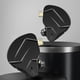 thumbnail image 4 of Auriculares intrauditivos Auriculares internos de metal ZSN PRO X Tecnología híbrida 1BA+1DD con micrófono negro FLhrweasw, 4 of 9