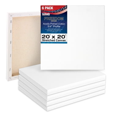 Centurion Deluxe Professional Oil Primed Linen Canvas Panels - 8x10 - 6 ...