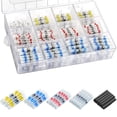 thumbnail image 1 of Scienceny 800 Uds. Conectores de cable de sellado de soldadura-conectores a tope de soldadura termorretráctiles-Kit de conector de soldadura-cubierta Vehículos, repuestos y accesorios Mis No.02 Scienceny VI3827-02B, 1 of 6