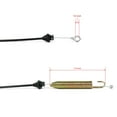 thumbnail image 2 of The ROP Shop Deck Engagement Clutch Cable for Oregon 74-019, 74019 & Rotary 13657 Lawnmowers, 2 of 7