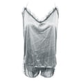 thumbnail image 1 of Gibobby Lenceria mujer sexy Conjuntos de Lencería Sexy para Mujer Brasier de Encaje Flores Sujetador Abierto Tanga G-String Thong Ropa Interior Pijama(Plata de plata, G), 1 of 5