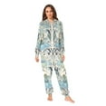 thumbnail image 2 of FORMRS Onesies Pajama for Adults Unisex Hoodie Winter Jumpsuit One Piece Sleepwear, Sizes S-2XL, Vibrant Abstract Design, 2 of 7