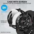 thumbnail image 2 of Funda protectora de pantalla Suoman 3 en 1 para Samsung Galaxy Watch 6 Classic de 47 mm, color negro, 2 of 7