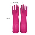 thumbnail image 3 of Full Hand Protection Gloves Waterproof Non-slip Dishwashing Gloves Heat-insulated Kitchen Cleaning Tool, 3 of 8