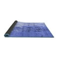 thumbnail image 2 of Ahgly Company Indoor Rectangle Abstract Blue Modern Area Rugs, 8' x 10', 2 of 4