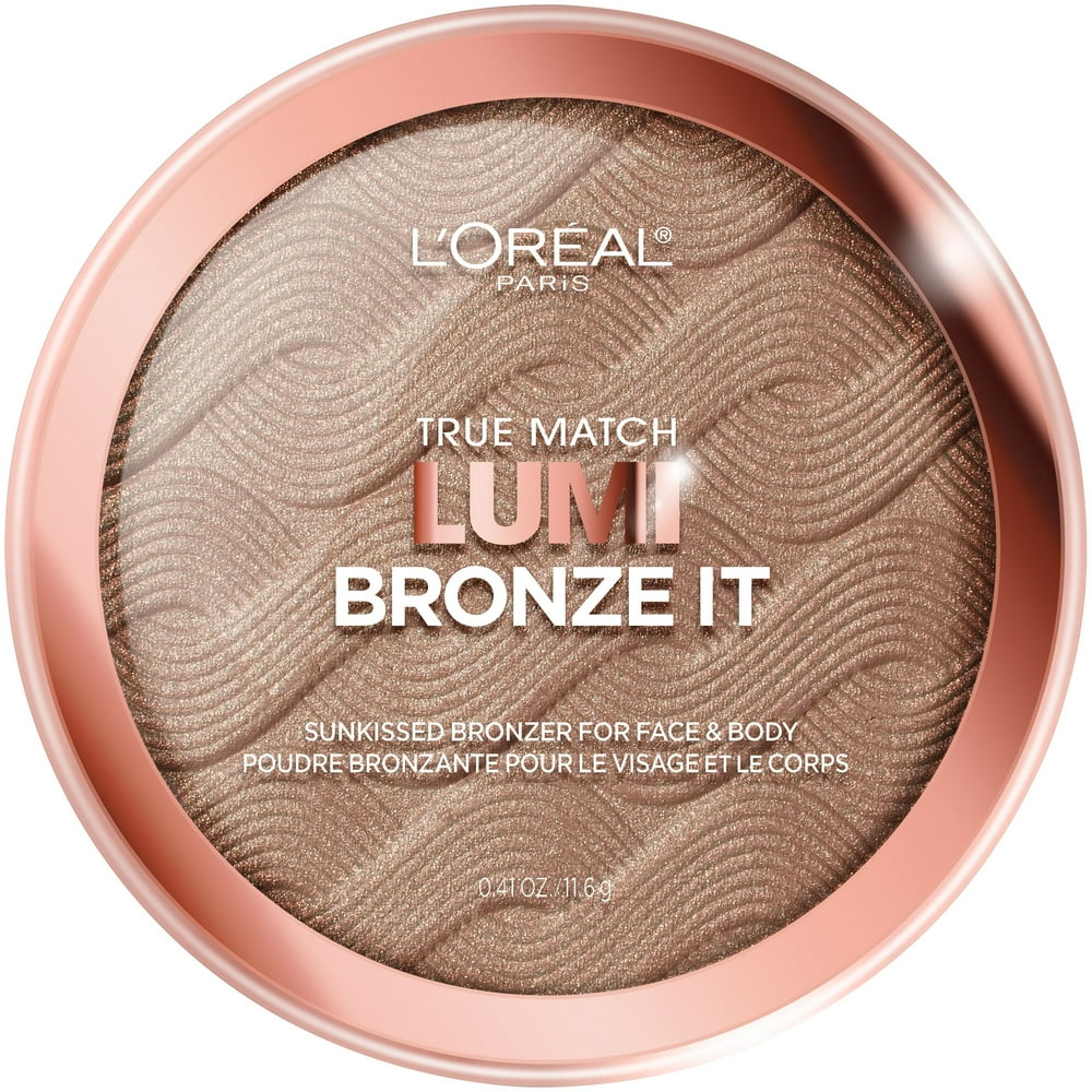 L'Oreal Paris True Match Lumi Bronze It Bronzer For Face and Body, Deep
