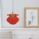 thumbnail image 1 of Ganfancp Tapiz de Plumas para Colgar En La Pared Boho Wall Art Decoración Tejido a Mano Hojas Borla Tapiz Decoración Dormitorio Salón Apartamento Porche Decoración Liquidación 1X Amuleto, 1 of 7