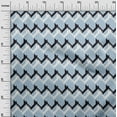 thumbnail image 2 of oneOone Cotton Poplin Fabric Chevron Geometric Print Sewing Fabric BTY 42 Inch Wide, 2 of 4